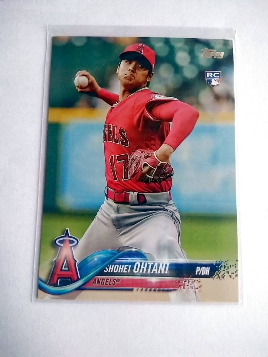 大谷翔平 2018 topps base 美國職棒 新人卡