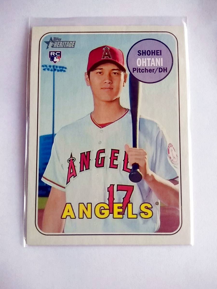 大谷翔平 2018 topps  heritage 美國職棒 新人卡