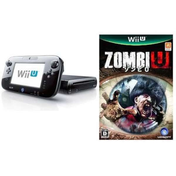 Wii U主機 PREMIUM SET(kuro) 殭屍 U