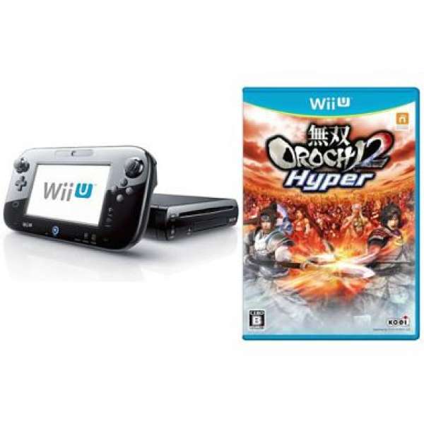 Wii U主機 PREMIUM SET(kuro) 無雙OROCHI 蛇魔2 Hyper