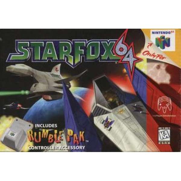 北美版 星戰火狐64